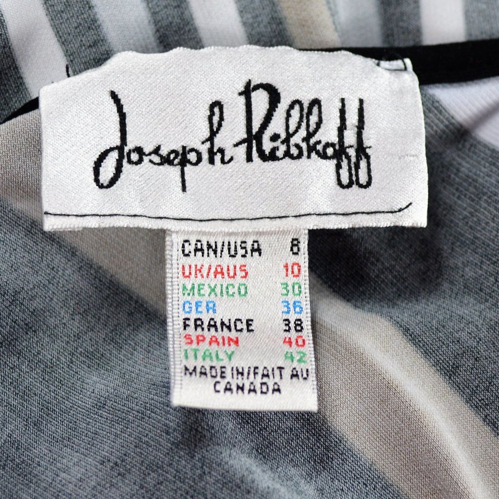 Joseph Ribkoff Striped Dress - Picture 5 of 5
